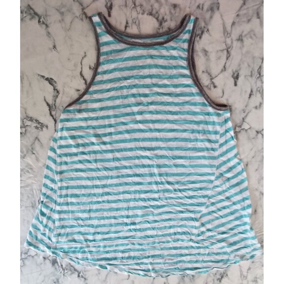 Aeropostale  Striped Tank Top XS Juniors Racerback  Loungewear Basic Coastal - Picture 1 of 6